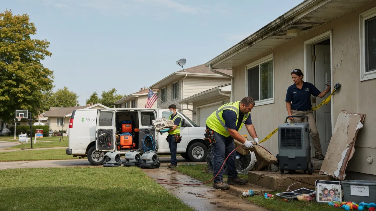 Water Damage Restoration in Cedar, MN near me
